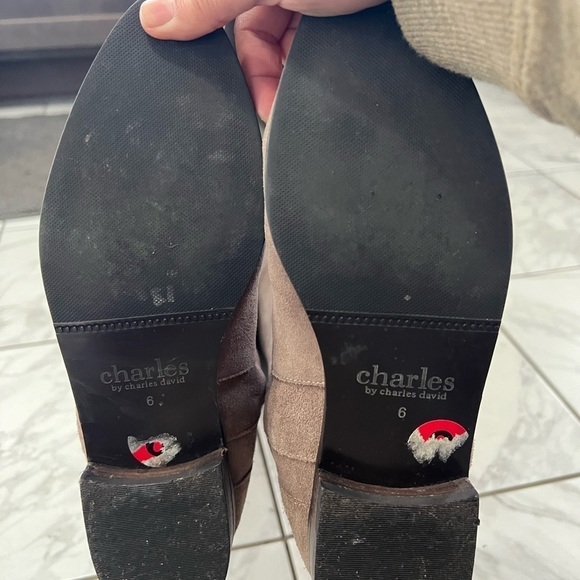 Charles by Charles David over the knee riding boots 6 - Picture 6 of 10